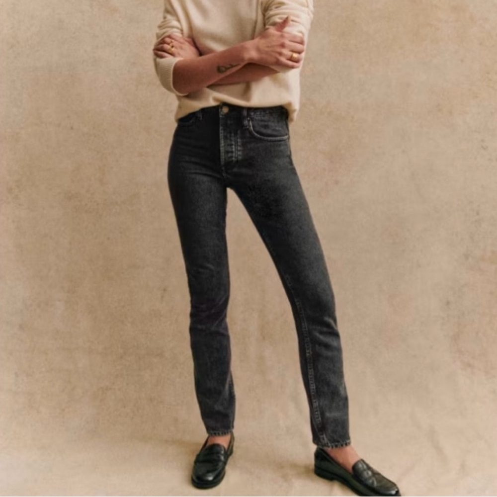 NWT SÉZANE brut sexy jeans in gris moyen color / EURO 40 / US 29